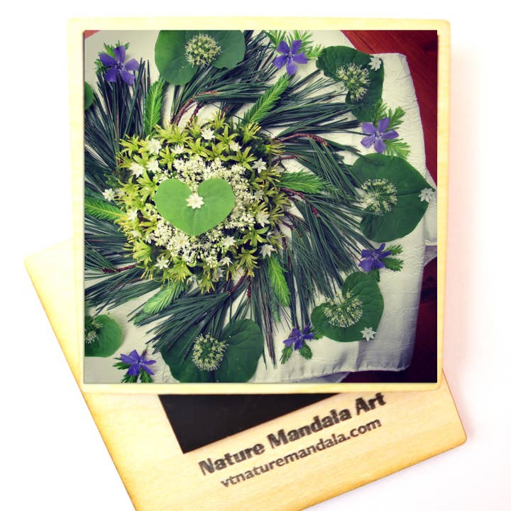 Nature Mandala Art - Wholesale Magnet - Nature / Flower Mandala Magnets :: 10 Designs17