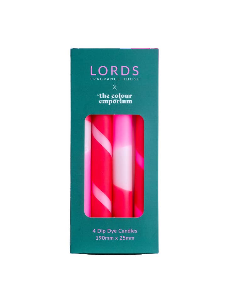 Pengelli Forest Dinner Candles | Taper Candles | Dip Dye Candles for wholesale by LORDS Fragrance House