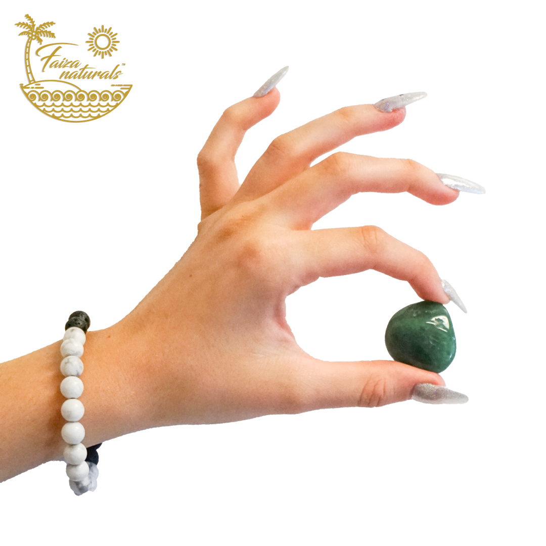 Faiza Naturals - Wholesale Spiritual Stone/Crystal - Green Aventurine Tumbled Crystals in Bulk4