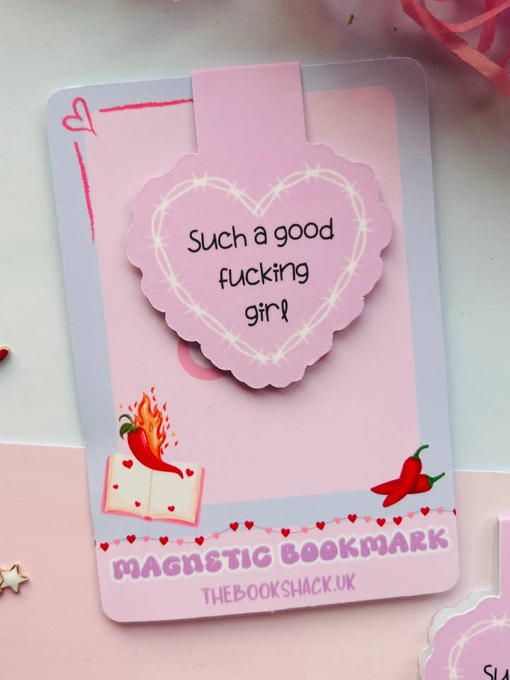 Such a Good Girl Magnetic Bookmark – Dark Romance Reader Bookish Gift for wholesale by TheBookShack