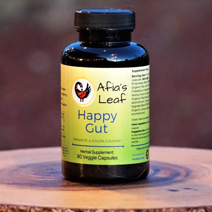 Afia’s Leaf - Vendita all'ingrosso Vitamine/integratori orali - Happy Gut: pulizia dei parassiti e del colon1