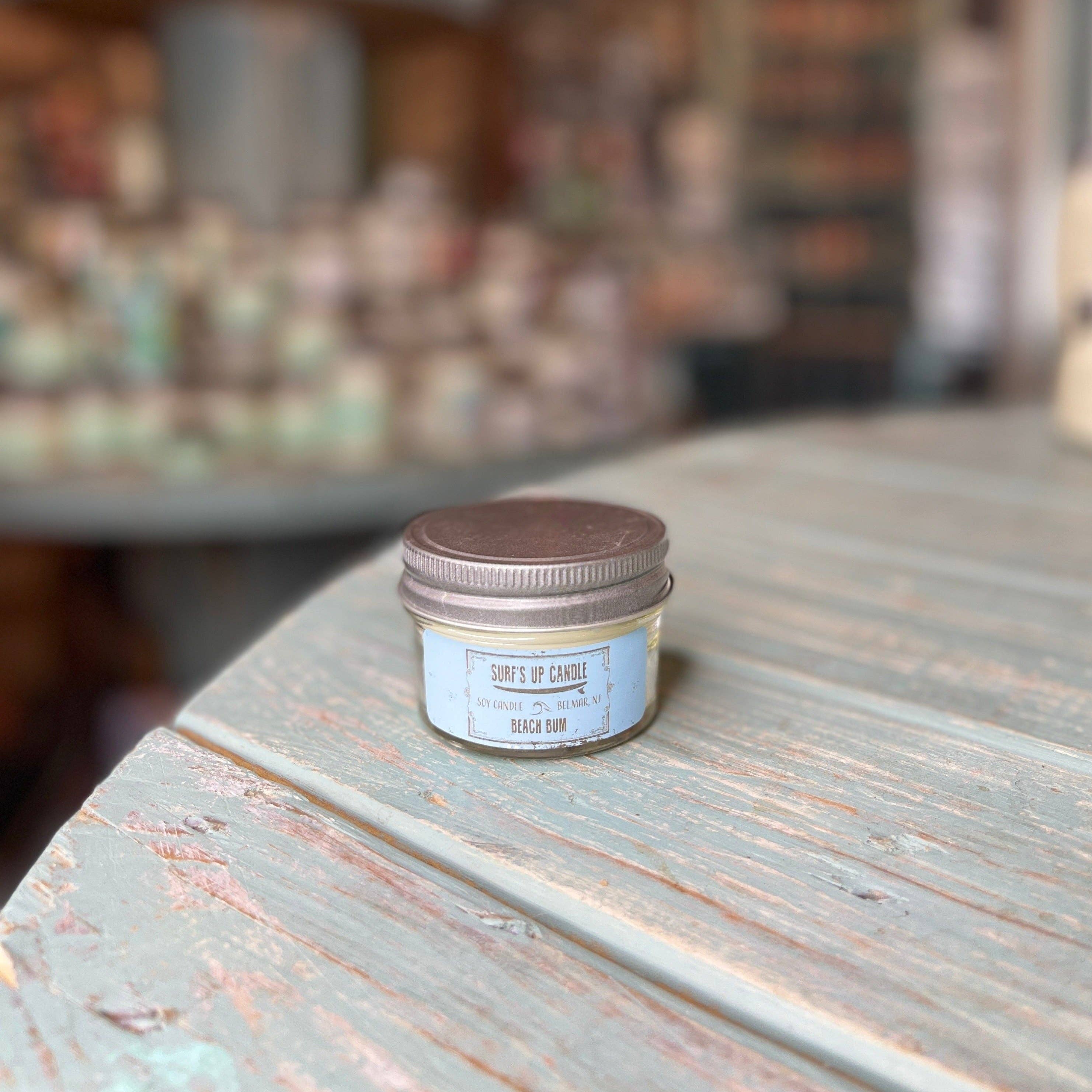 Surfs Up Candle - Wholesale Jar/Filled Candle - Beach Bum Mason Jar Candle - Original Collection3