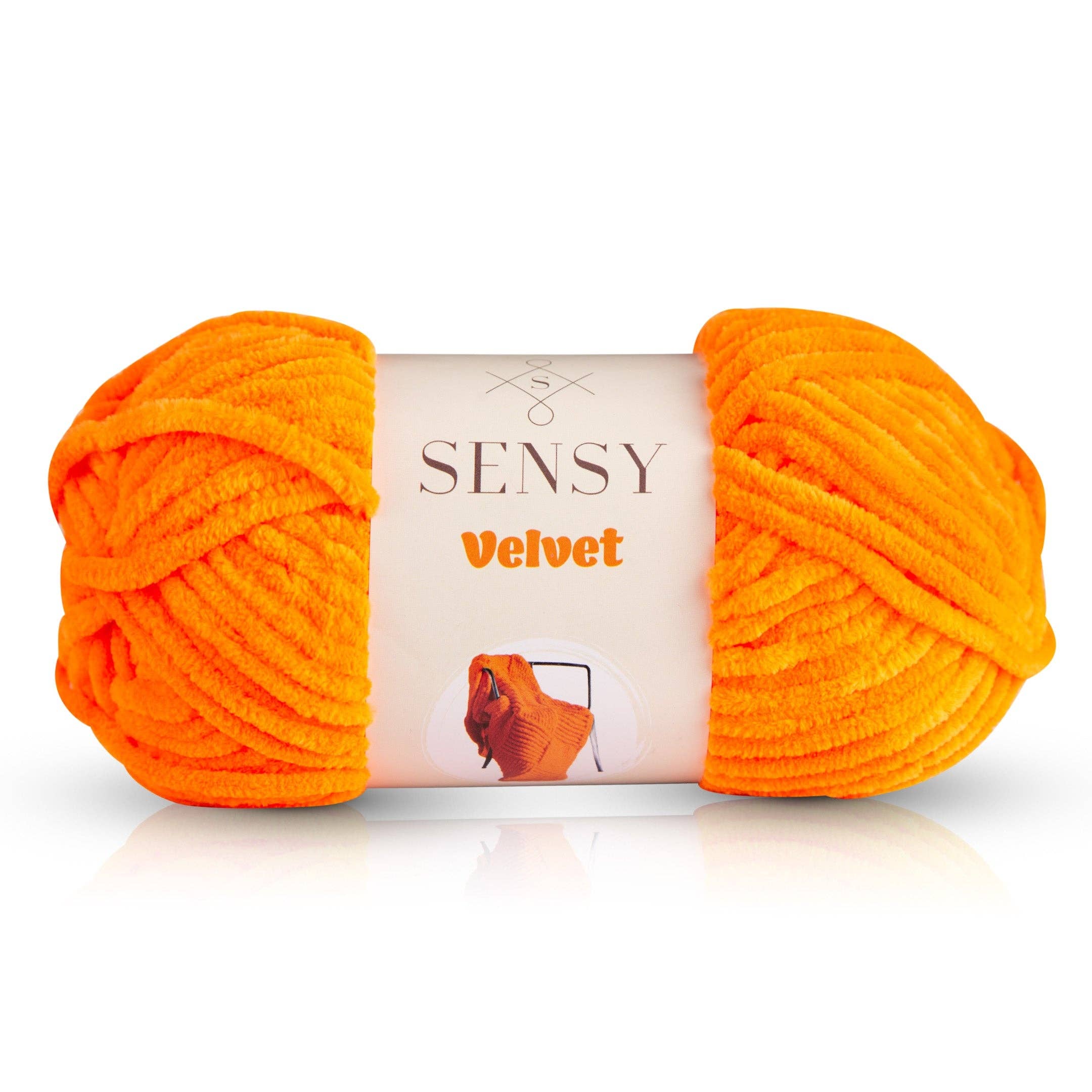 Sensy - Wholesale Yarn - Sensy Velvet Yarn, Blanket Yarn, 3.5 oz, 132 Yards, Gauge 5 Bulky12