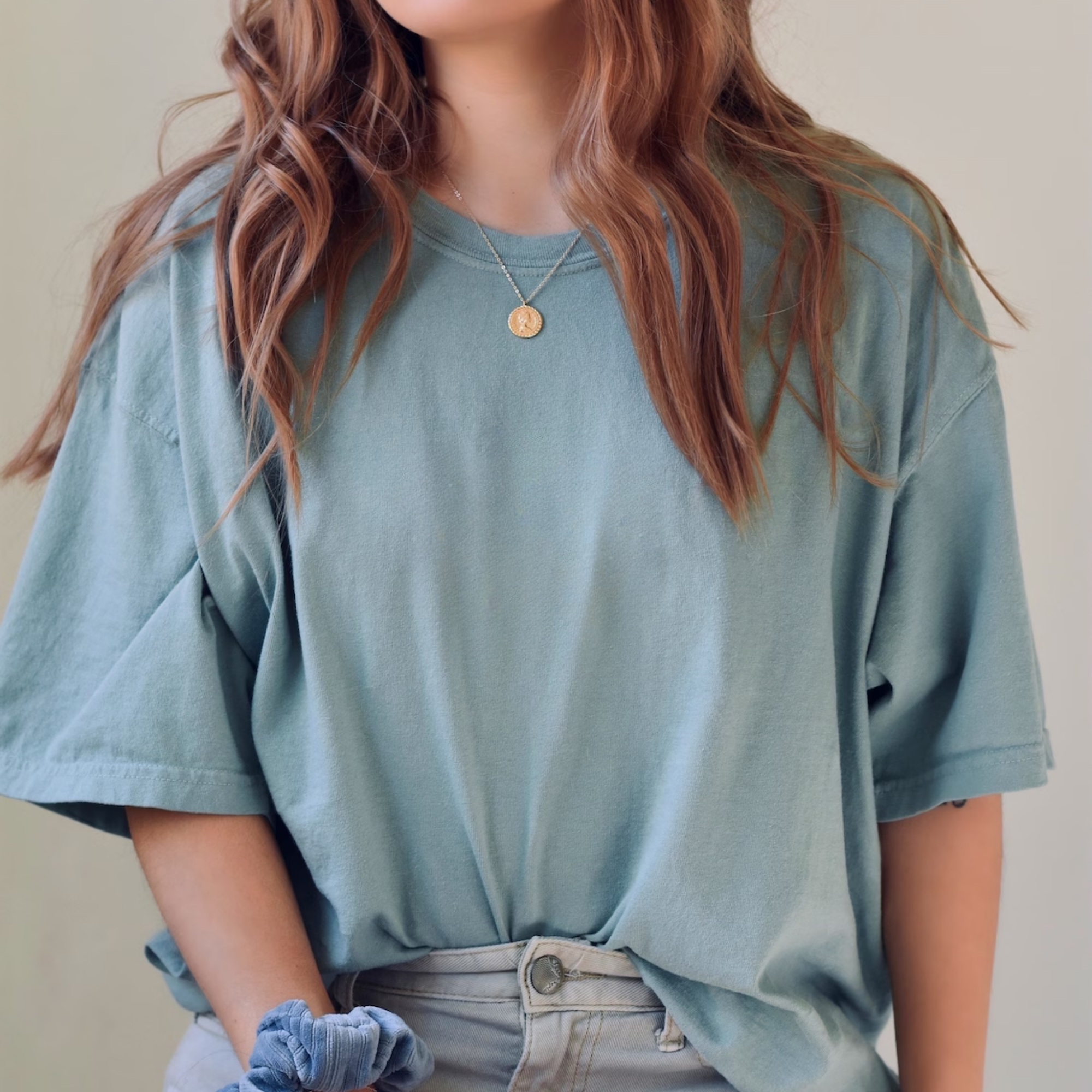 Faith & Life Christian Brands – Engroshandel T-shirt med print - Dame – Custom City Comfort Farver Heavyweight Hometown T-shirt8