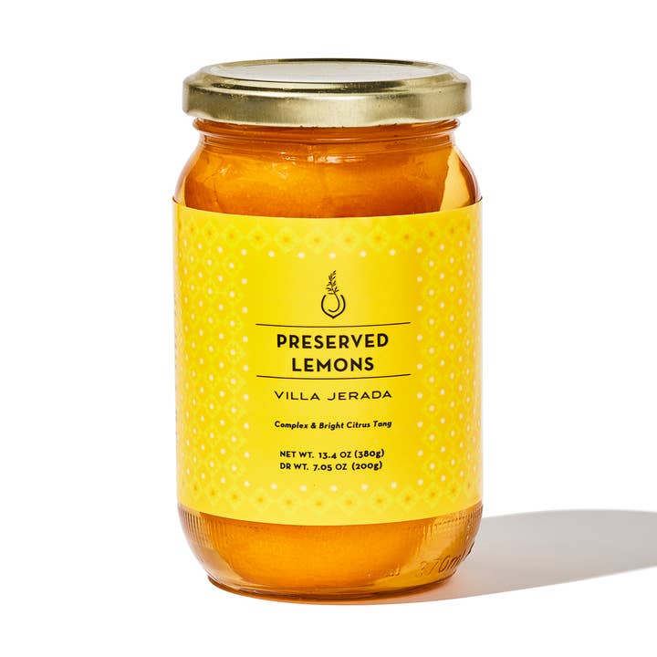 Villa Jerada - Wholesale Pickled Vegetables - Preserved Lemons - 7oz