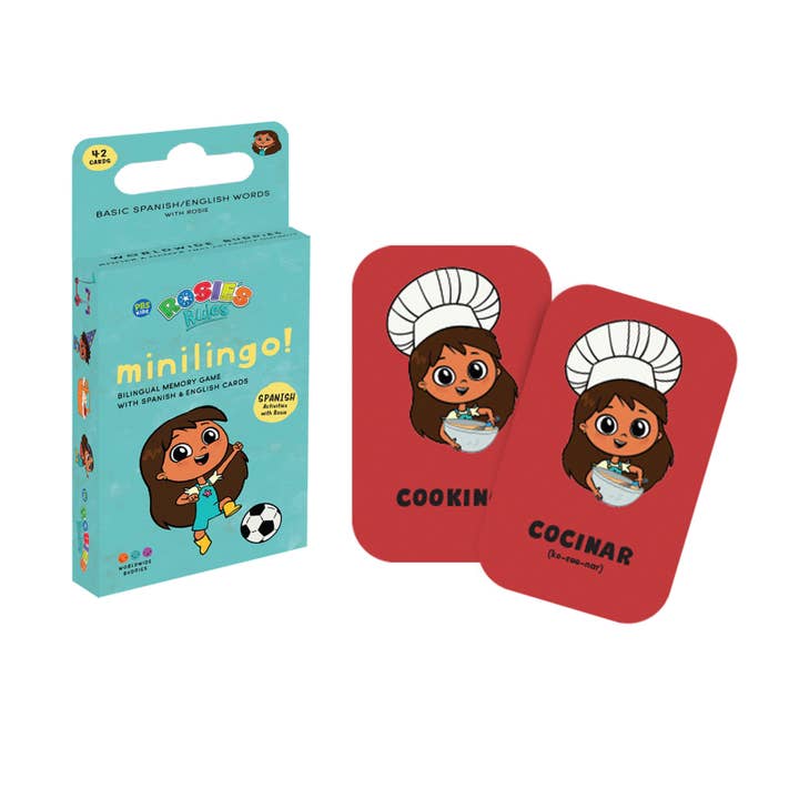 Activities: Spanish/English Cards | Easter Basket Stuffers for wholesale by Worldwide Buddies