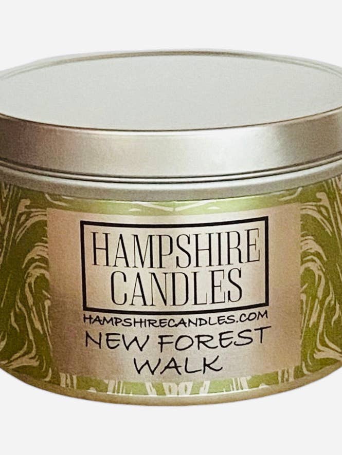 New Forest Walk Tin Candle for wholesale by Hampshire candles