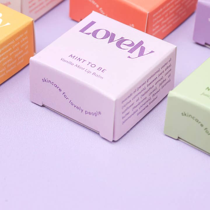 Lovely Skincare - Wholesale Lip Balm - Lip Balm - Mint to Be - Peppermint Vanilla4