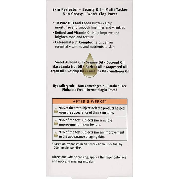 KT Supply - Vente Huile pour le visage - Huile thérapeutique pour le visage Palmer's Cocoa Butter Formula, 1 oz