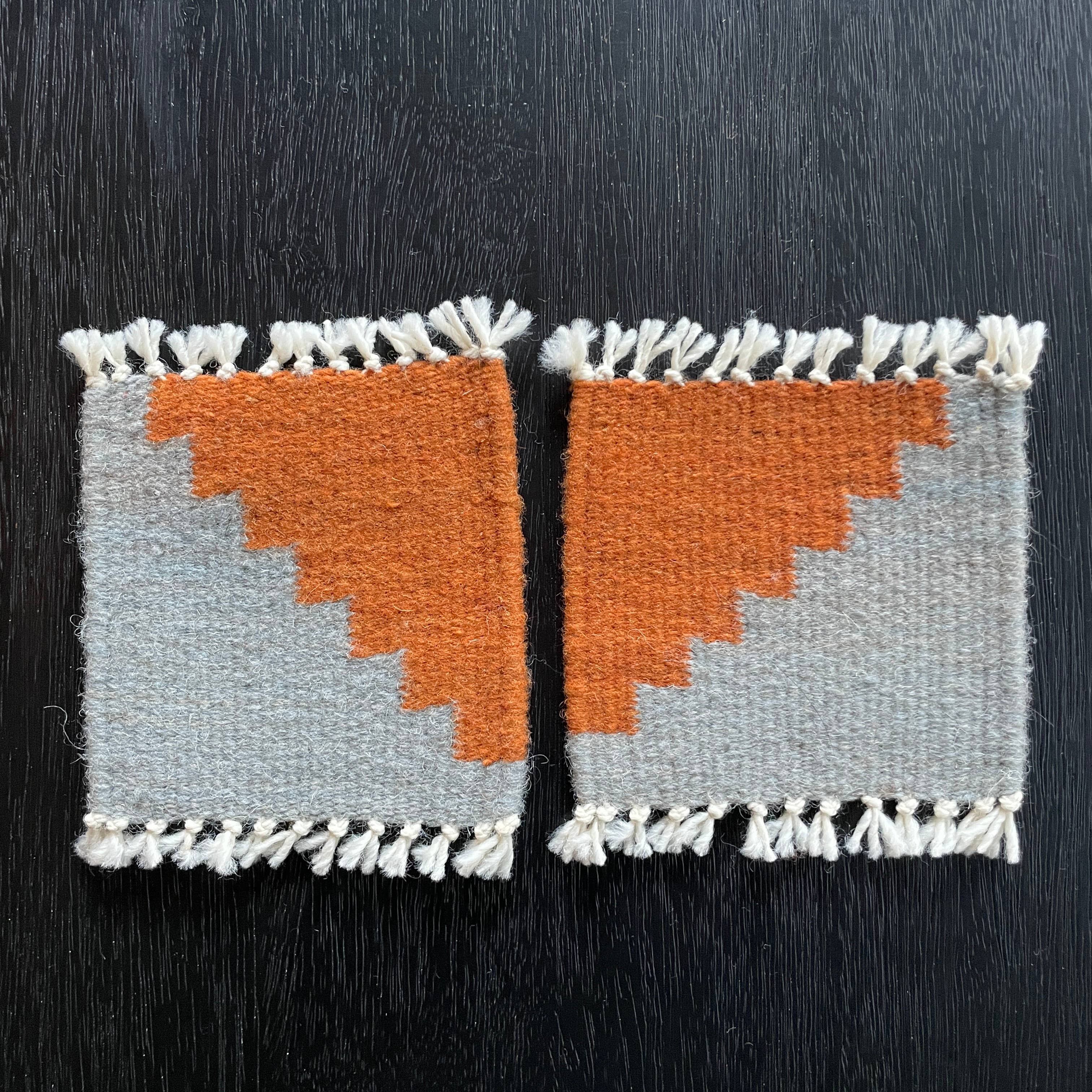 Selva Studio - Vendita all'ingrosso Sottobicchiere - Sottobicchieri Cascada tessuti a mano Sky2