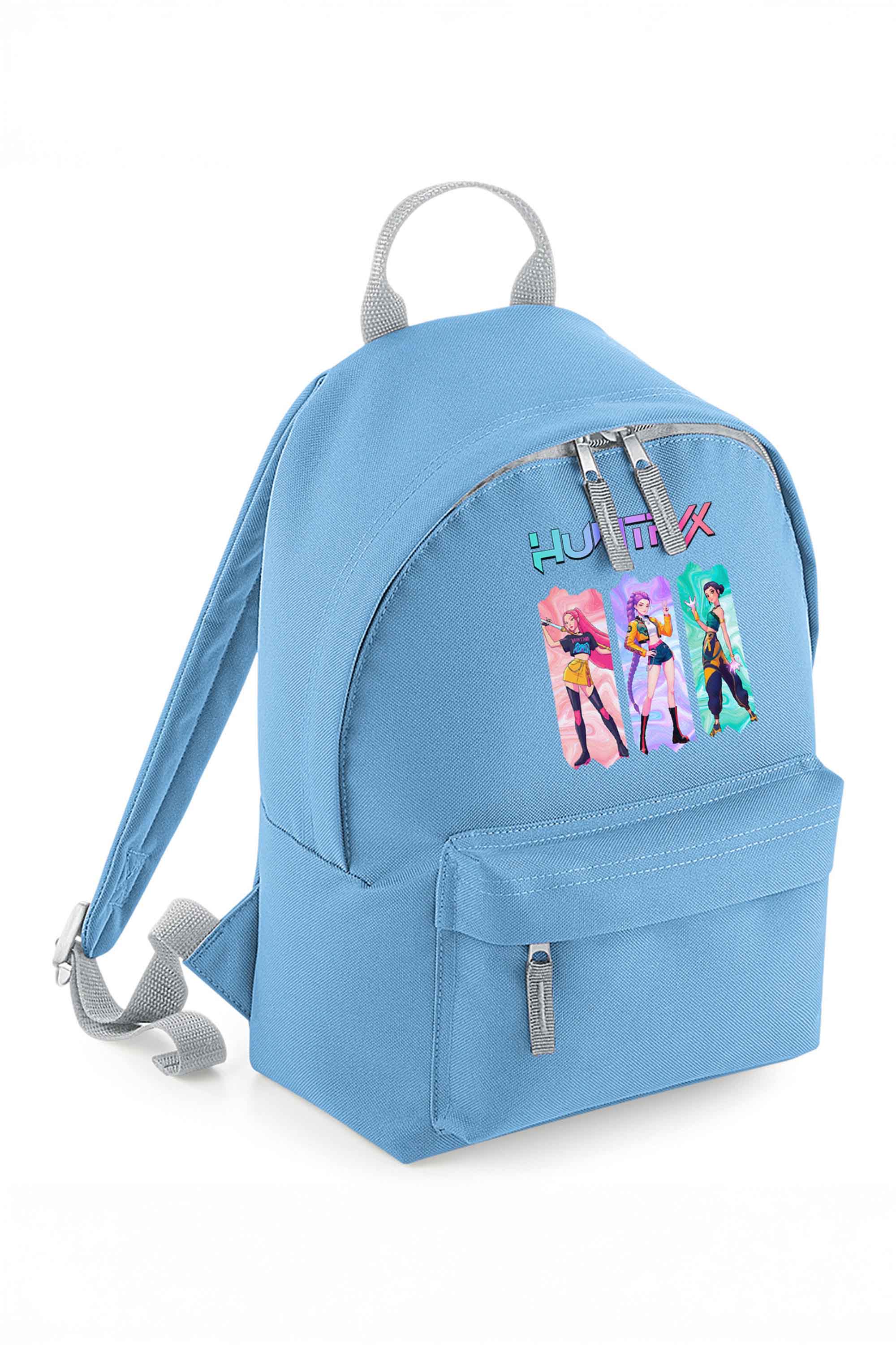 Missi Clothing – wholesale Backpack – Child – Kids K-pop Trio Graphic Printed Mini Backpack4