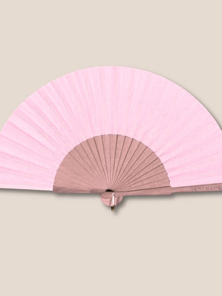Single Fan 25 Candy PINK for wholesale by JolieJulie-MaLune-VentiLLo