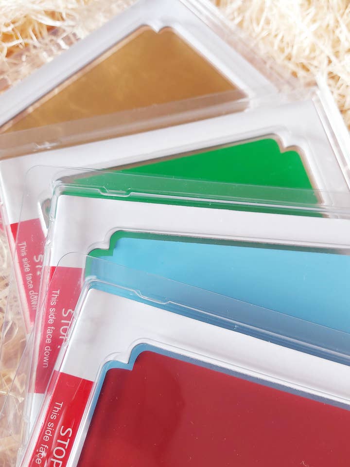 Clean Touch, Mess Free Ink Pad Set: Pack of 4 for wholesale by Tiny Tiptoes