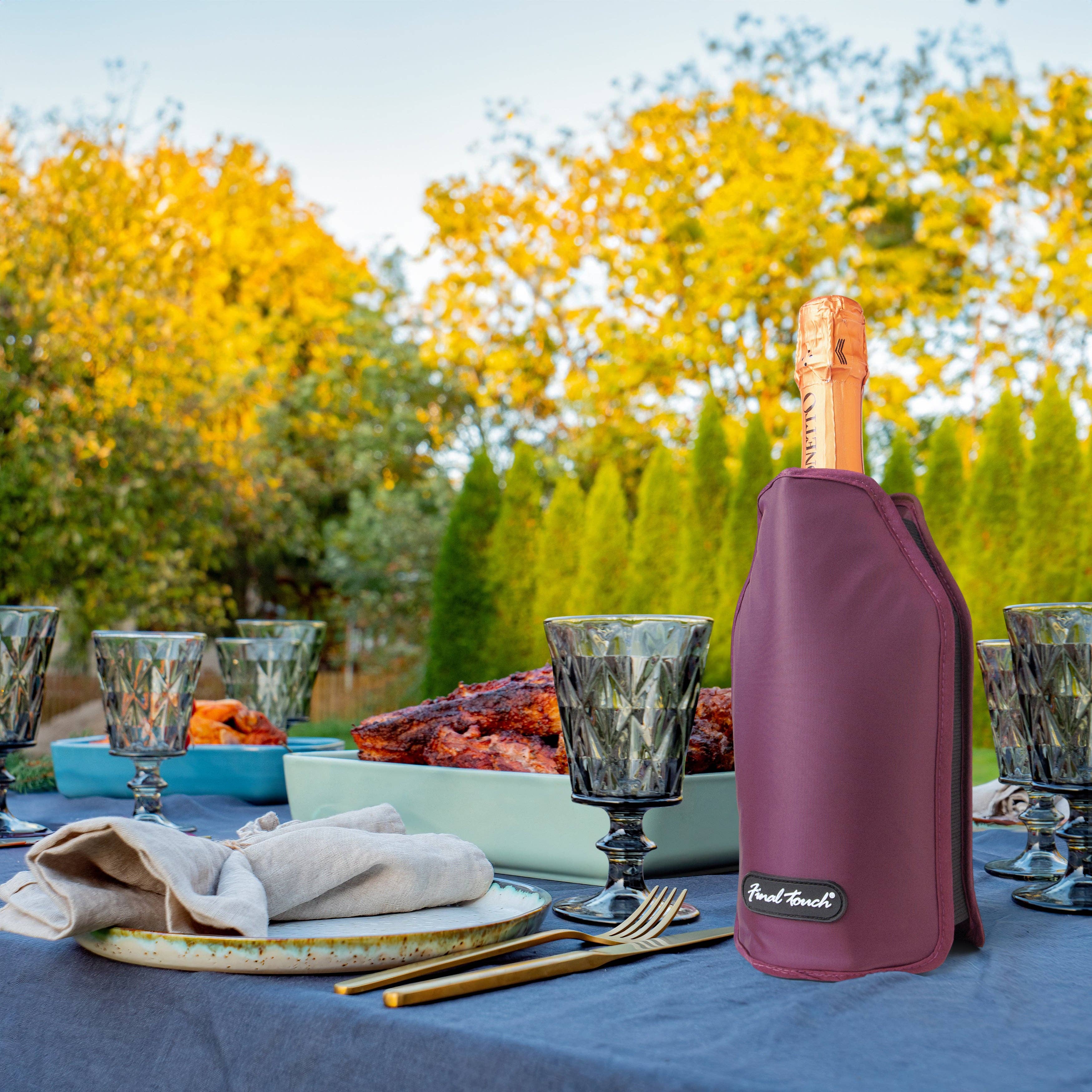 Final Touch - Wholesale Wine Tote - Final Touch Wine Bottle Cooler Sleeve11