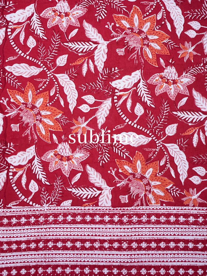 Rectangle Tablecloth (8 Seater) - Red for wholesale by Sublime