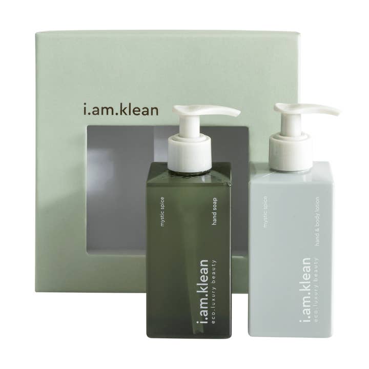 presentförpackning hand- och kroppslotion + tvål för wholesale av i.am.klean