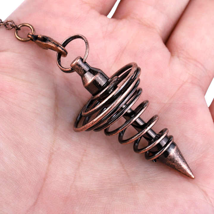 VIGOR - Wholesale Meditation Supplies - Professional Grade Metal Dowsing Pendulum Divination Dower R2