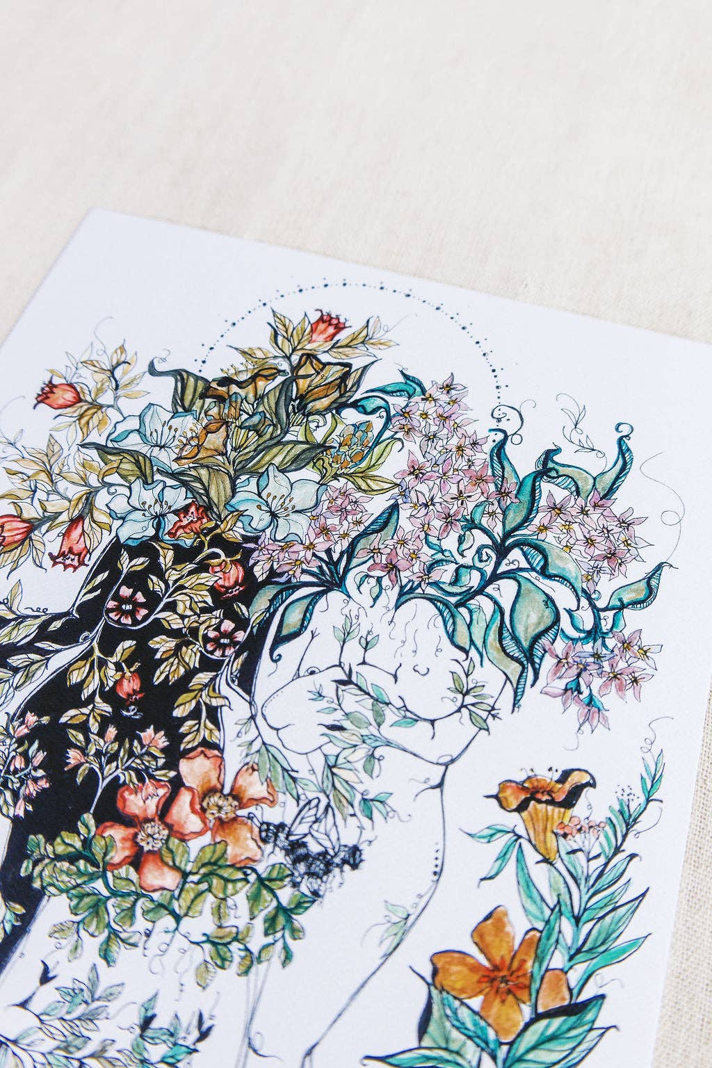 Marcy Ellis – Großhandel Kunstdruck – Süße Setzlinge Feminine und Botanische Kunst Druck2