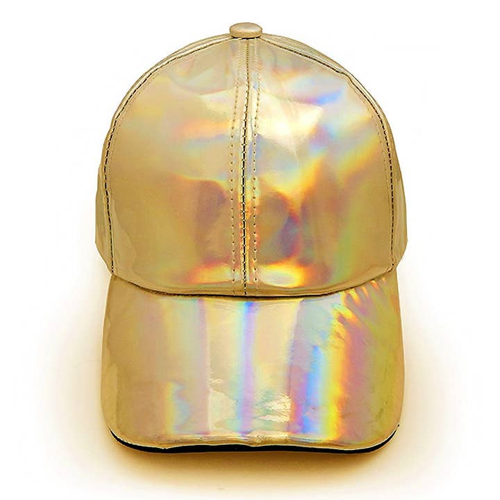 Diacly - Wholesale Baseball Cap - Women's - Iridescent Rainbow Effect Baseball Cap3