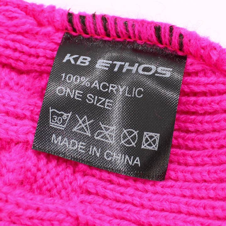 KBETHOS - Wholesale Beanie - Unisex - Cuffless Cable Knit Beanie94