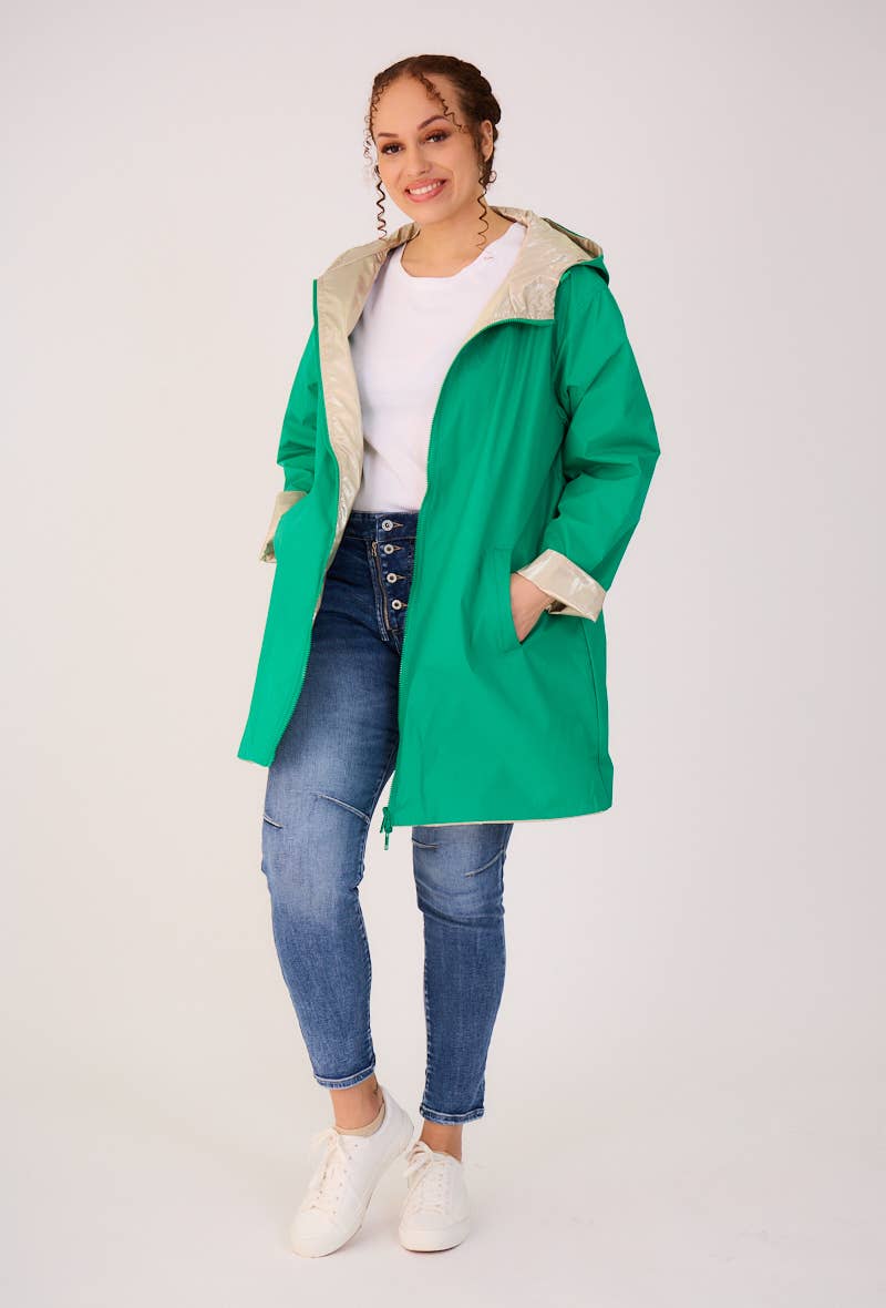 Escandelle Paris - Wholesale Parka - Women's - Mid-length reversible parka - Plus Sizes32
