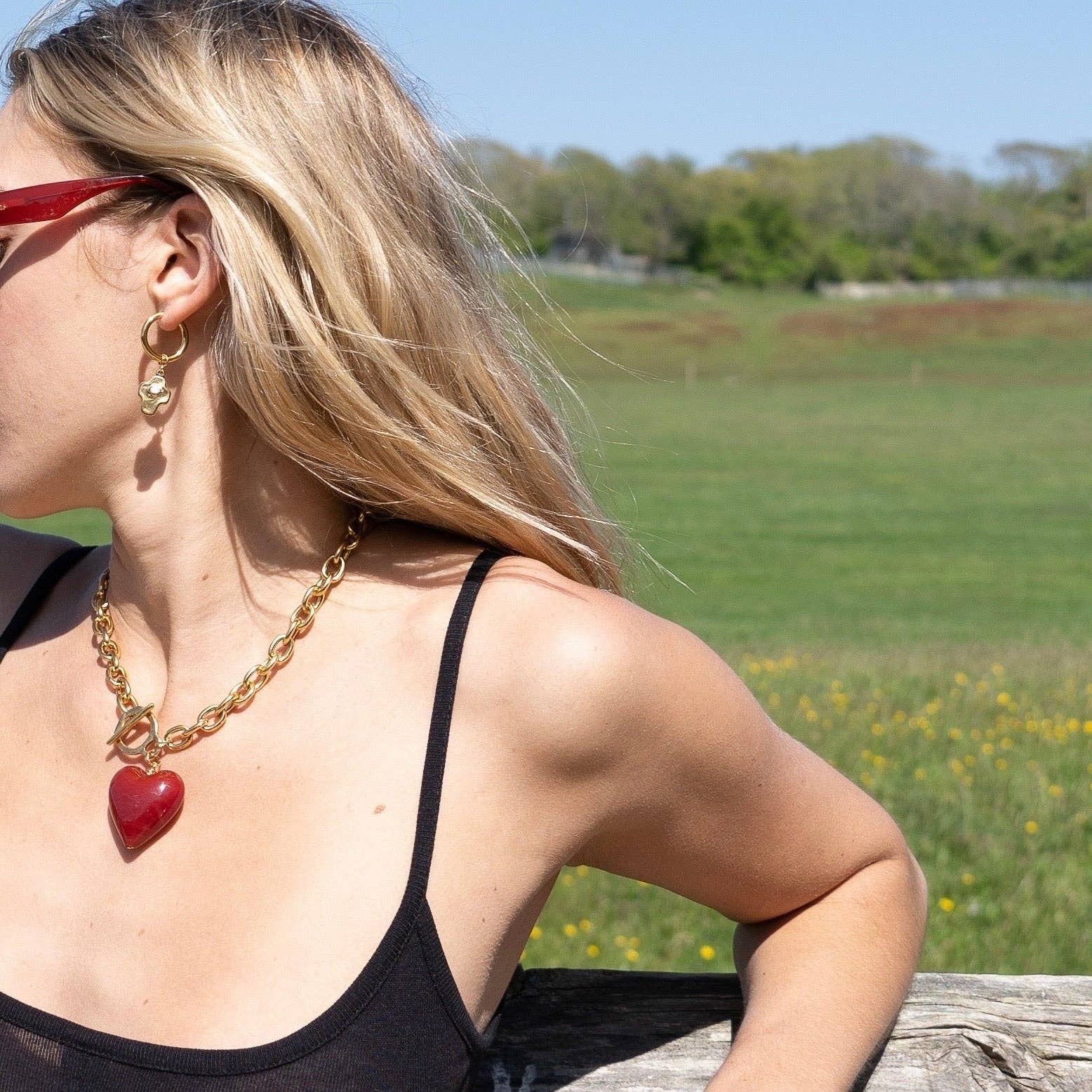 sccollection - Wholesale Pendant/Charm Necklace - Amore Murano Glass Heart Necklace30