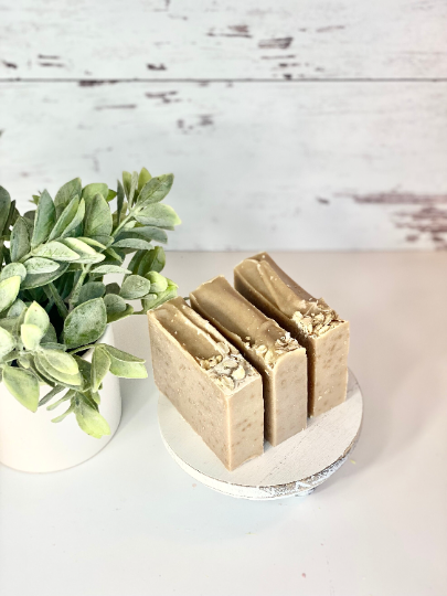 Tickle Creek Soap - Wholesale Bar Soap - Goat Milk Soap Oatmeal & Honey3