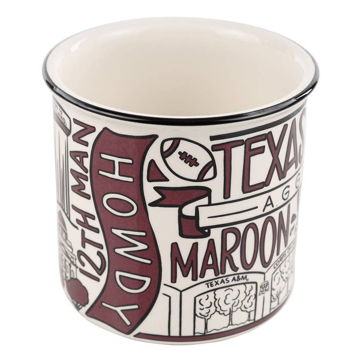 Glory Haus - Wholesale Coffee Mug - Texas A&M Collage Campfire Mug1