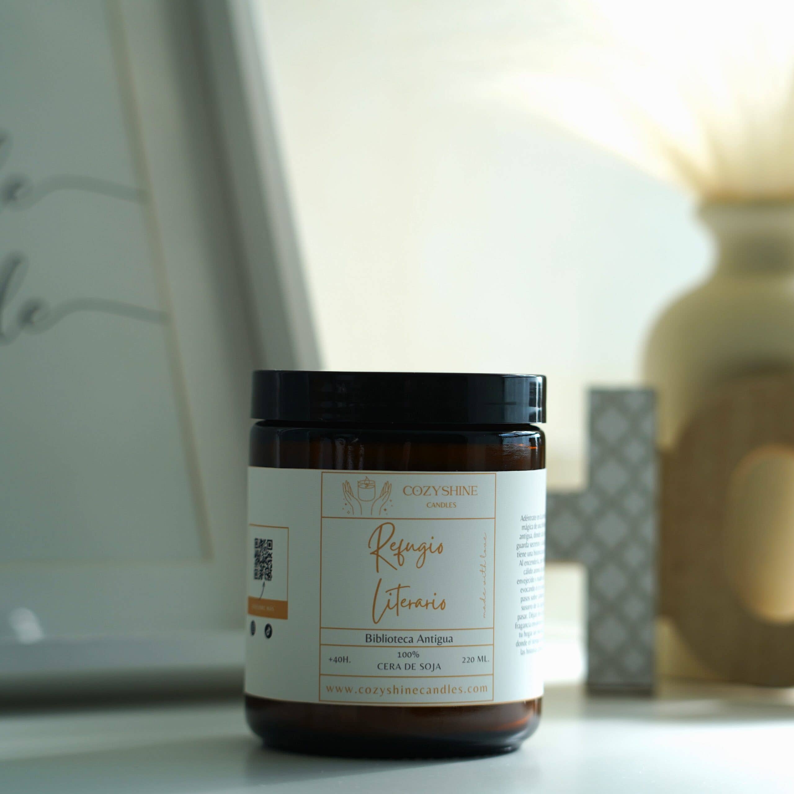 INZ Aragón S.Coop. Pequeña - Wholesale Jar/Filled Candle - Soy Wax Scented Candle – Literary Refuge3