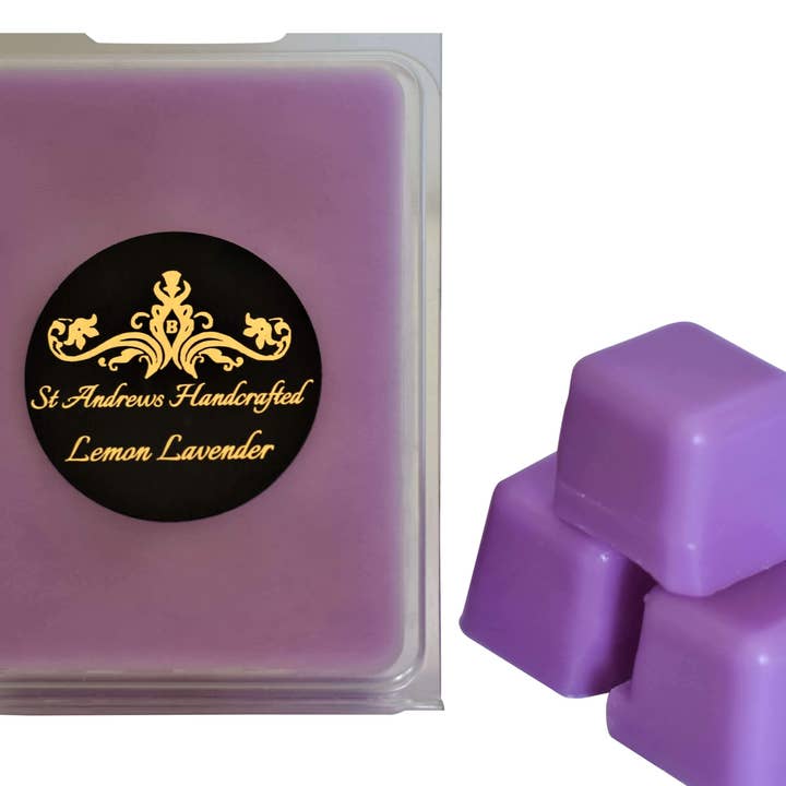 Barre fondante citron et lavande pour la vente par St Andrews Handcrafted