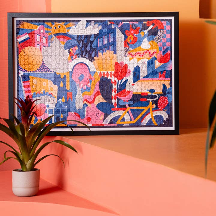 Balvi - Wholesale Puzzle - Adult - Amsterdam Puzzle 1000 pcs cardboard2