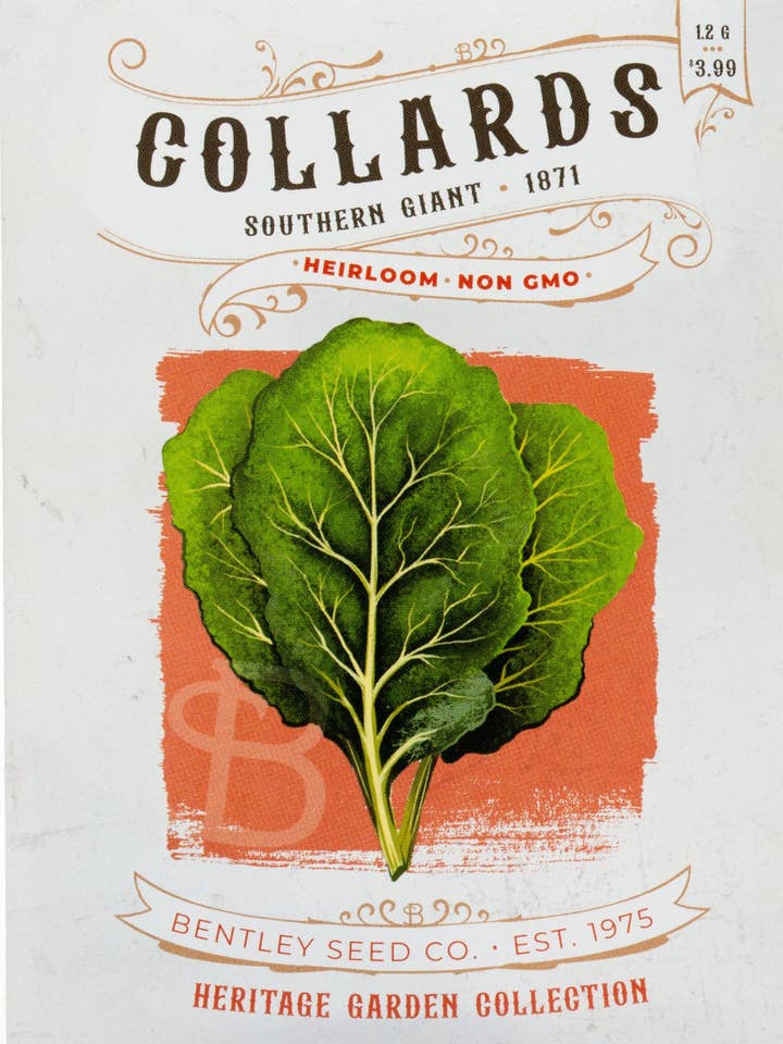 Collards-Southern Giant 1871 for wholesale by Bentley Seed Co.