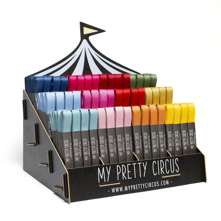 Gift ribbon display (empty/unfilled) for wholesale by My Pretty Circus