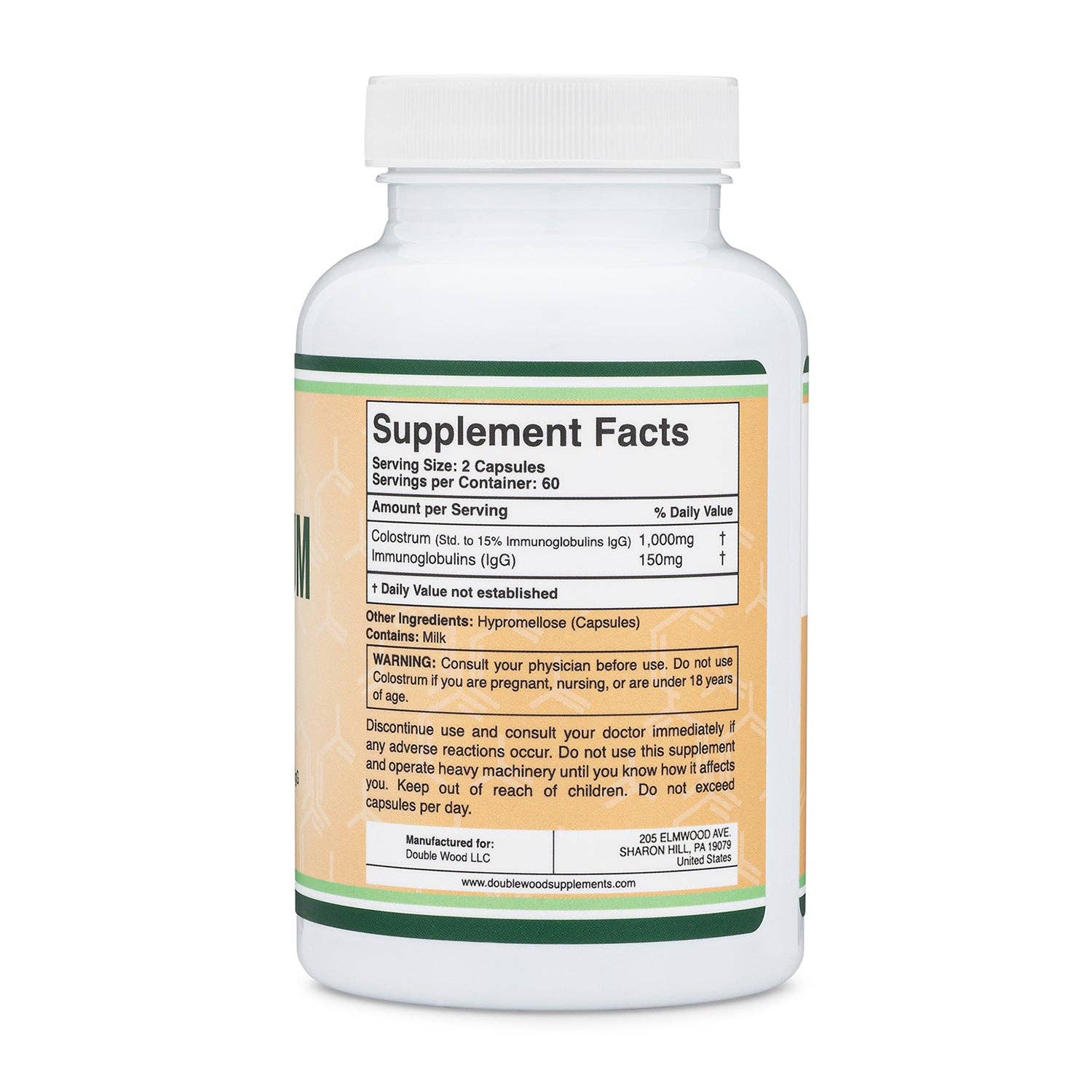 Double Wood Supplements - Wholesale Oral Supplement/Vitamin - Colostrum2