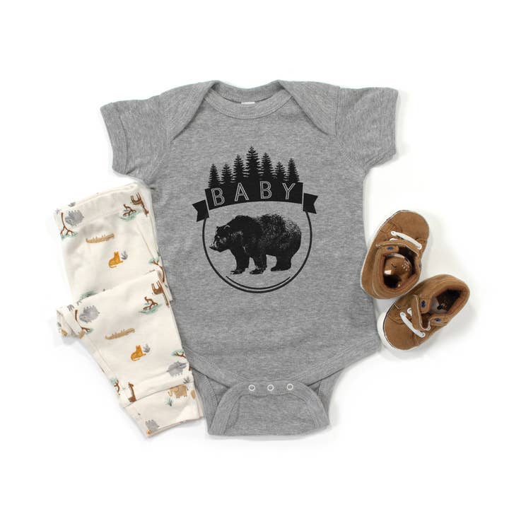 BABY BEAR ONESIE for wholesale by The InkPAD Shop