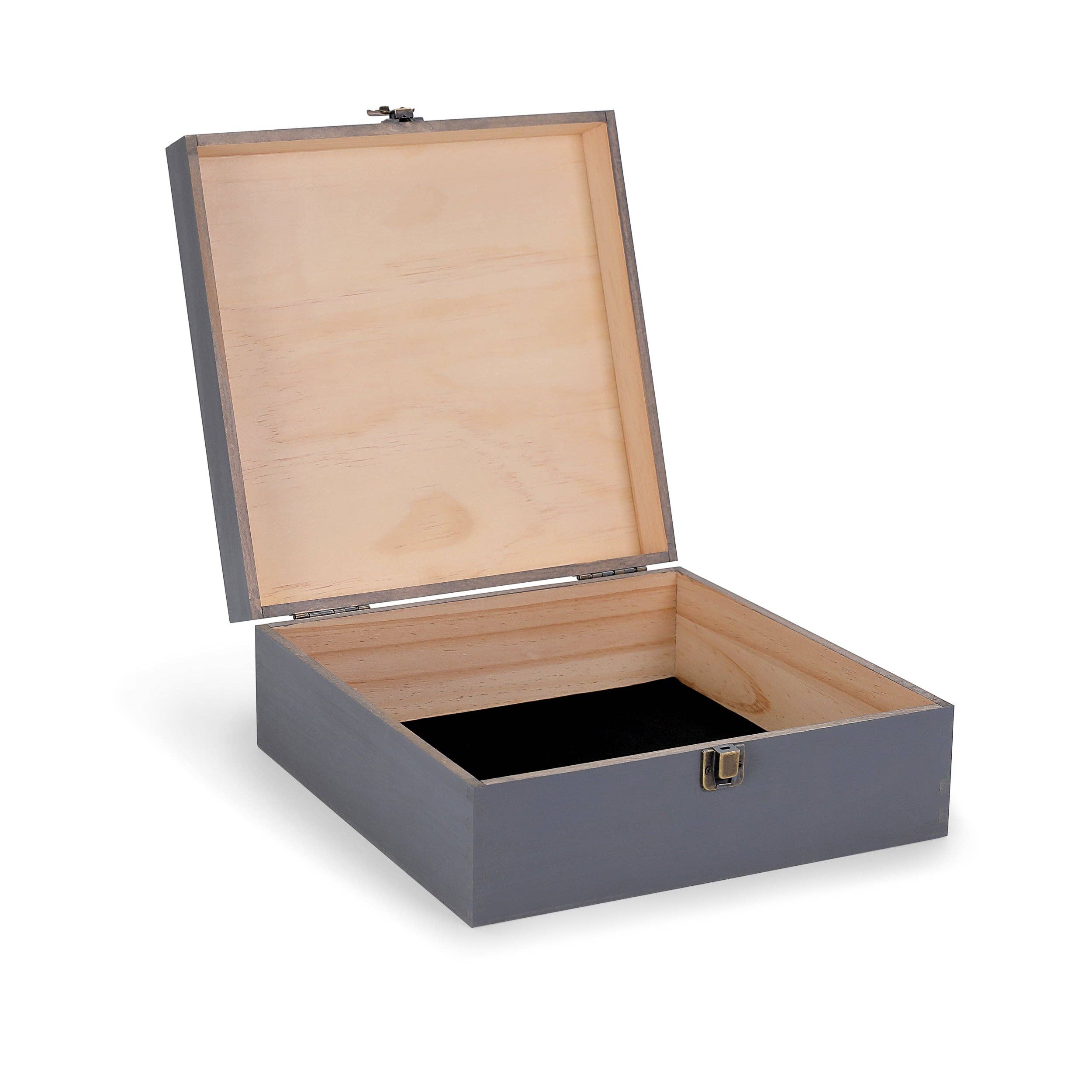 MakerFlo - Wholesale Decorative Box - Wood Memory Boxes, Large3