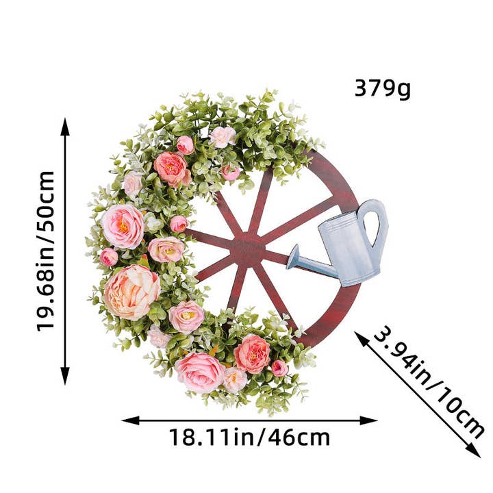 Liffy - Wholesale Wreath - Holiday Wreath Hanging Decor for Home32