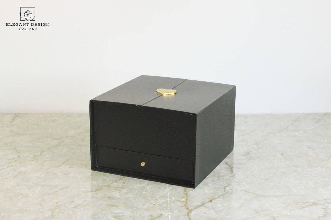 Elegant Design Supply - Wholesale Gift Box - Pull-up Heart Flower Box with Drawer6