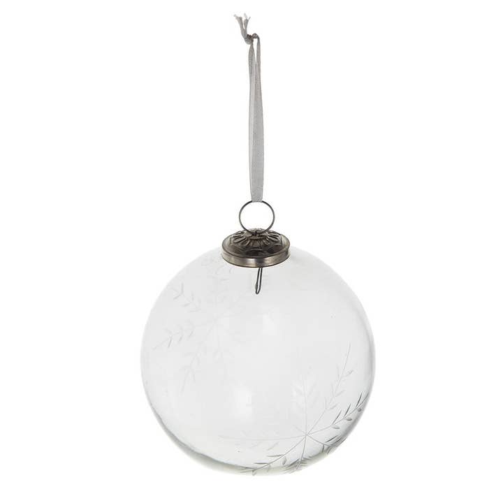 A&B Home Group Inc. - Wholesale Ornament - D5x5" Christmas Ornament,Clear 24EA/CTN