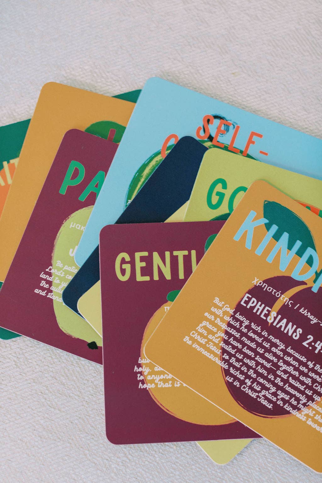 Tiny Theologians - Vendita all'ingrosso Carte didattiche - Bambini e neonati - Carte del Frutto dello Spirito per Bambini20