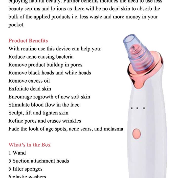 Dangles Bangles More Co - Wholesale Electronic Skincare Device - Silken Touch Face Resurfacing Wand2