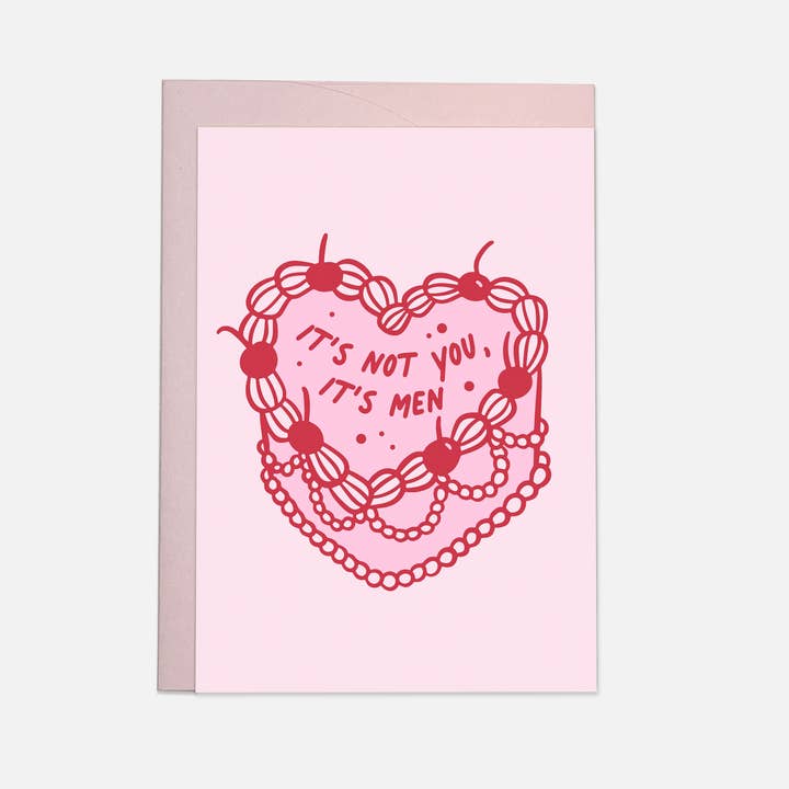 Det er mænd - lykønskningskort for engroshandel hos Kaart Blanche