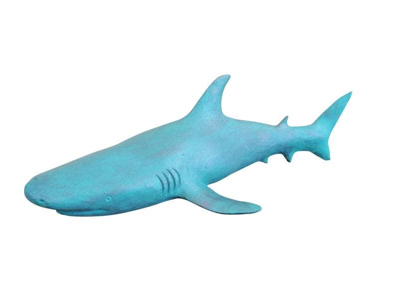 Michael & Philipp Noll e. K. - Wholesale Decorative Figurine - Shark Figure Statue 41.5x18.5x13H cm1