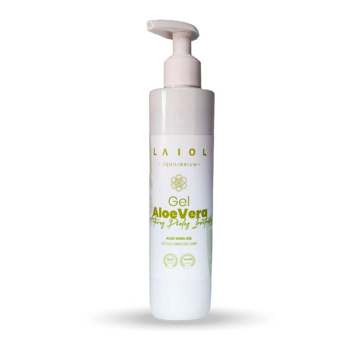 GEL D'ALOE VERA AVEC VITAMINE C PEAU SENSIBLE - 250 ml pour la vente par Laiol Biocosmetics