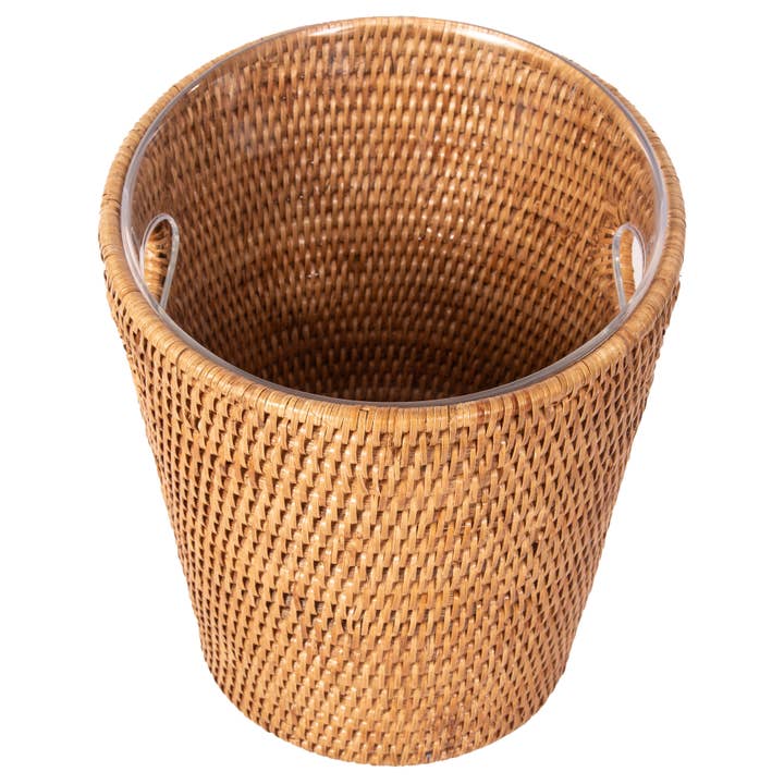 Artifacts Trading Company - Wholesale Ice Bucket - Artifacts Rattan™ Small Champagne Bucket with Acrylic5
