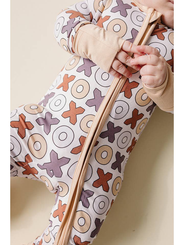 Lucky Panda Kids – Großhandel Strampler – Baby – Bambus-Reißverschluss-Strampler | Xoxo7