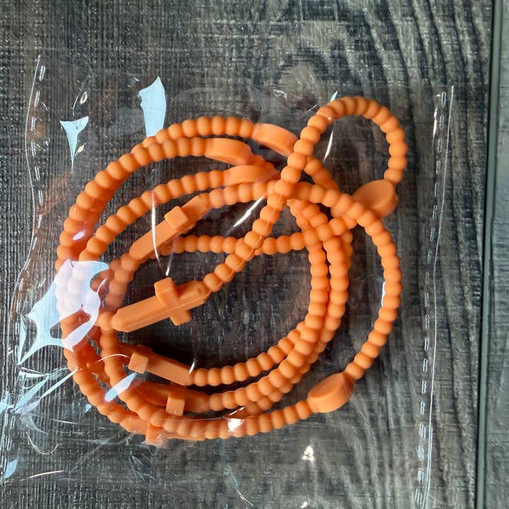 JILLIAN INK LLC - Wholesale Jewelry Set - Silicone Cross Bracelet Set of 515