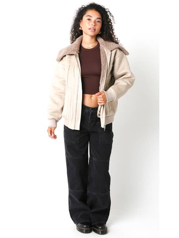 Taupe Molly Jacket for wholesale on Faire4