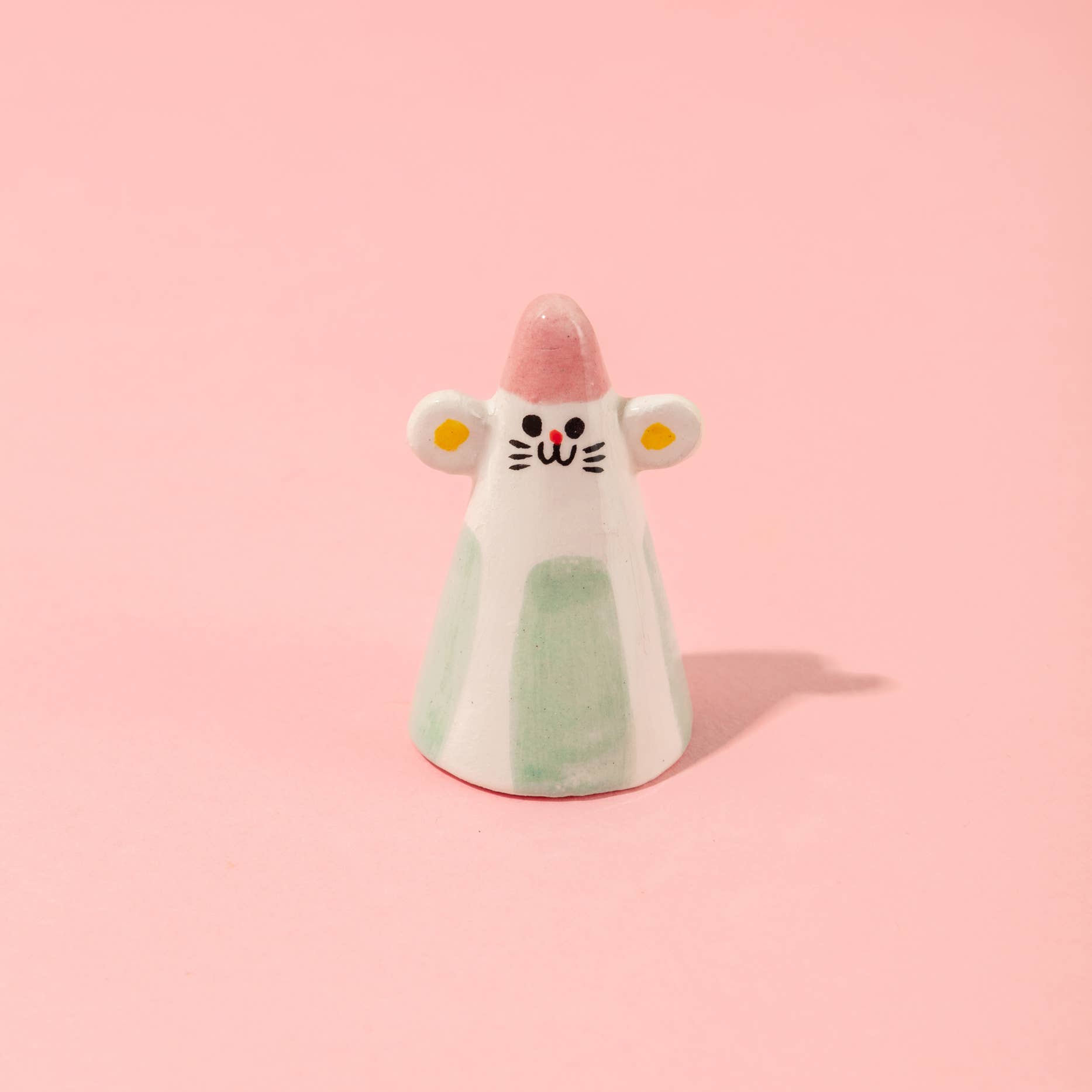 Ana Seixas - Wholesale Decorative Figurine - Mouse Mint /  Little Desk Companions Ceramic Pieces0