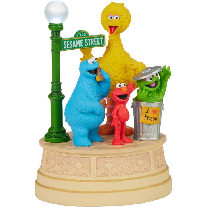 Sesame Street Friends Make The World Go Around LED Musical for wholesale by Precious Moments